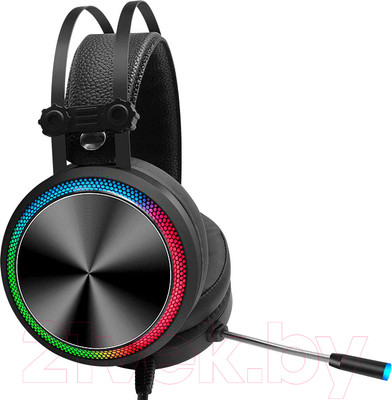 Наушники-гарнитура Оклик HS-L810G Anonymous (черный)