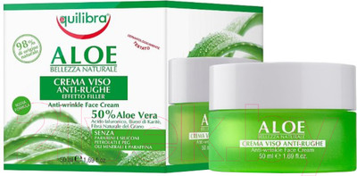 Крем для лица Equilibra Алоэ Против морщин (50мл)