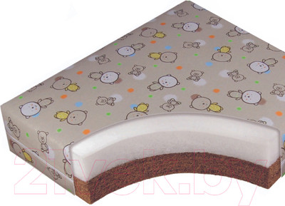 Матрас в кроватку Топотушки Ультра 12x50x60 (бязь)