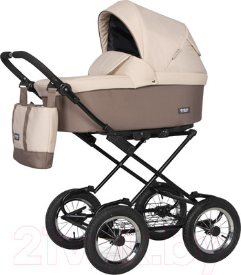 Детская универсальная коляска Riko Basic Bella Classic 2 в 1 (06/бежевый)