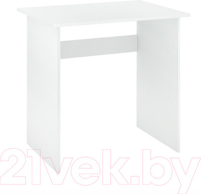 Письменный стол Кортекс-мебель Эльф 80 (белый)