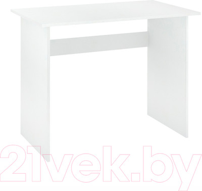 Письменный стол Кортекс-мебель Эльф 100 (белый)