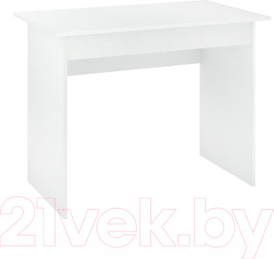 Письменный стол Кортекс-мебель Эльф 100-1ш (белый)