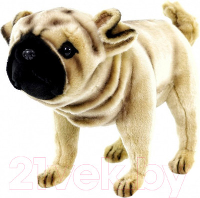 Мягкая игрушка Hansa Сreation Собака мопс / 5951 (38см)