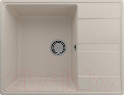 Мойка кухонная Ulgran Quartz Prima 650-02 (лен)