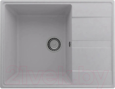 Мойка кухонная Ulgran Quartz Prima 650-04 (платина)