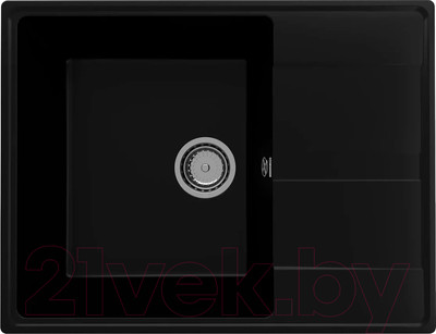 Мойка кухонная Ulgran Quartz Prima 650-07 (уголь)