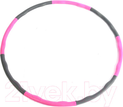 Обруч хула-хуп Sabriasport 95VL (серый/красный)