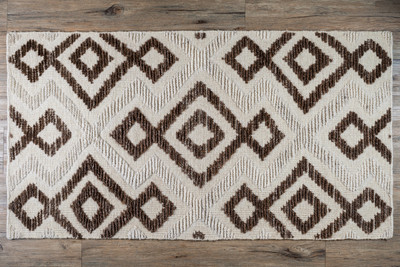 Ковер Merry Bear Home Decor 140x200см / SGE-RWFW-1500 (светло-коричневый/молочный)