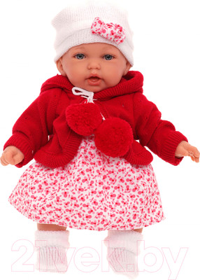 Пупс Antonio Juan Азалия в красном / 12020