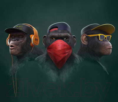 Фотообои листовые Citydecor Трио (300x260)