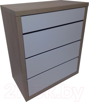 Комод Анрат К 800 (дуб сонома/белый)