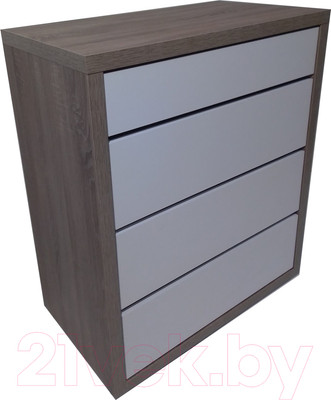Комод Анрат К 900 (дуб трюфель/белый)