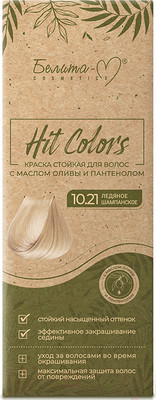 Гель-краска для волос Белита-М Hit Colors 10.21  (ледяное шампанское)
