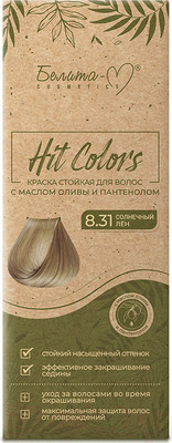Гель-краска для волос Белита-М Hit Colors 8.31 (солнечный лен)