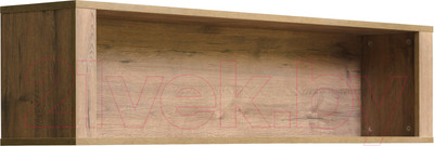 Полка Рэйгрупп Bromo ПН-13 130x31.2x75 / ПН-13 VL (дуб веллингтон)