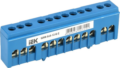 Шина нулевая IEK YNN10-69-8KD-K07