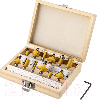 Набор фрез Deko RBS12 SET 12 / 065-0726