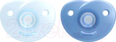 Набор пустышек Philips AVENT Сердце / SCF099/21 (2шт)