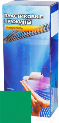 Пружины для переплета Office Kit 12мм / BP12Gr (100шт, зеленый)