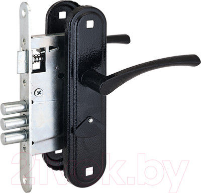 Замок врезной Зенит ЗВ9-4.2 (черный)