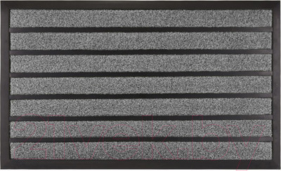Коврик грязезащитный SunStep Riff 60x90 / 37-972 (серый)