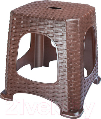 Табурет Эльфпласт Ротанг малый EP256 (коричневый)