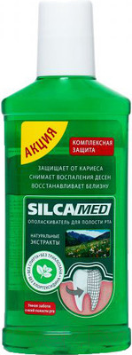Ополаскиватель для полости рта Silca Med комплексная защита (250мл)