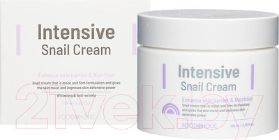 Крем для лица FoodaHolic С муцином улитки (100мл)