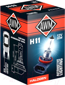 Автомобильная лампа AWM H11 PGJ19-2 / 410300013