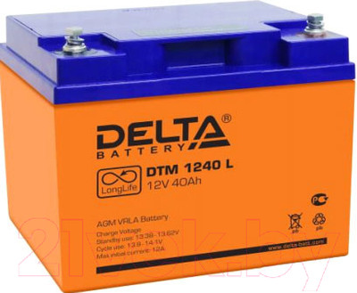 Аккумуляторная батарея DELTA DTM 1240 L