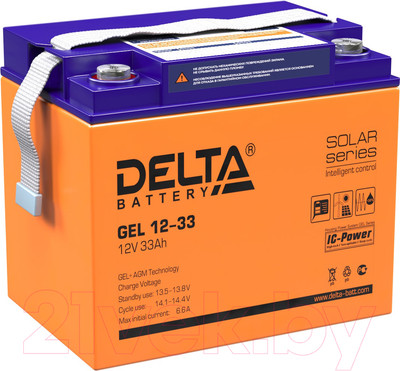 Аккумуляторная батарея DELTA GEL 12-33