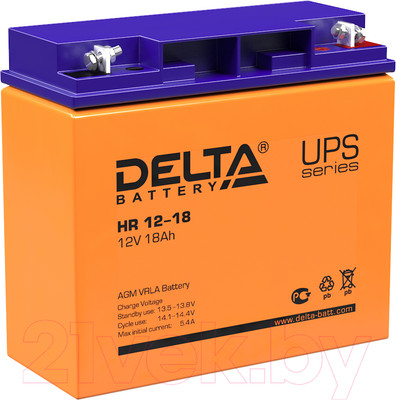 Аккумуляторная батарея DELTA HR 12-18