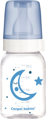 Бутылочка для кормления Canpol Луна / 42/102 (120мл, синий)