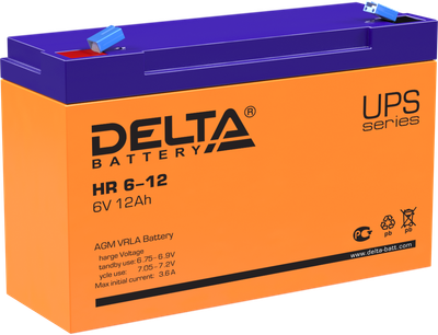 Аккумуляторная батарея DELTA HR 6-12