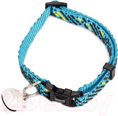 Ошейник Beeztees Memphis / 730505 (нейлоновый, светло-голубой)