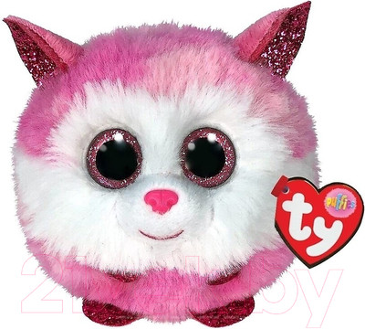 Мягкая игрушка TY Puffies Щенок Хаски Princess / 42522
