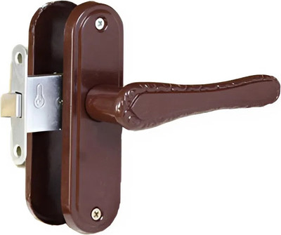 Защелка врезная Волмет ЗЩ1-5-07-09/1.2 (коричневый полимер)