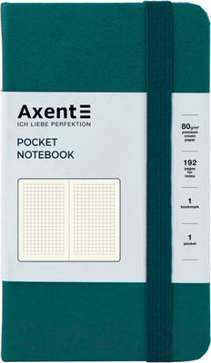 Записная книжка Axent Partner А6 / 8301-31 (96л, малахитовый)