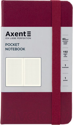 Записная книжка Axent Partner А6 / 8301-46 (96л, винный)