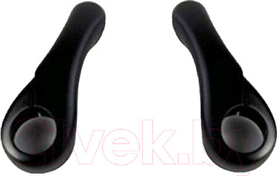 Рога на руль велосипедный Hualong HL-GB02 (черный)