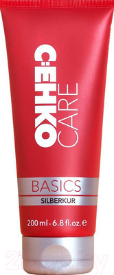 Тонирующая маска для волос C:EHKO Сare Basics серебристая для нейтрализации желтого оттенка (200мл)