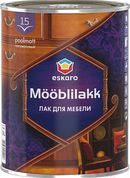 Лак Eskaro Mooblilakk 15 (450мл)