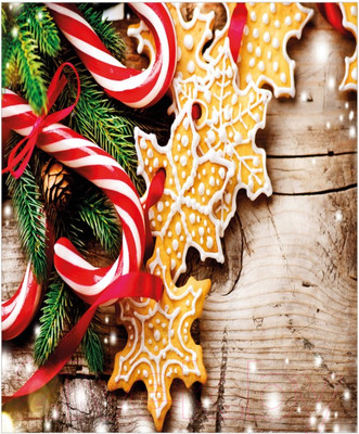 Скатерть JoyArty Рождественские сладости / tc_37055 (120x145)