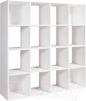 Стеллаж Мебель-Класс Куб-3 (белый)