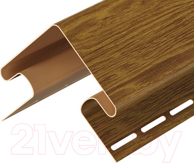 Угол для сайдинга Docke Lux Внешний (миндаль)