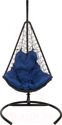 Кресло подвесное BiGarden Wind Black (подушка синяя)