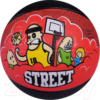 Баскетбольный мяч Onlytop Street / 3998941 (размер 5)
