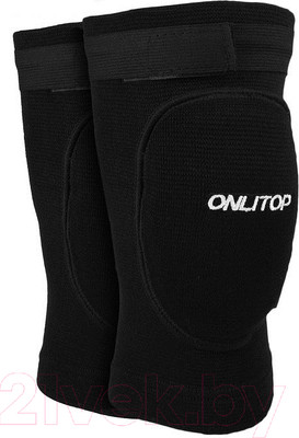 Наколенники защитные Onlytop 3780418 (M, черный)