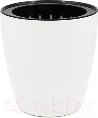 Кашпо BOTANICA с автополивом (9x9см, белый)